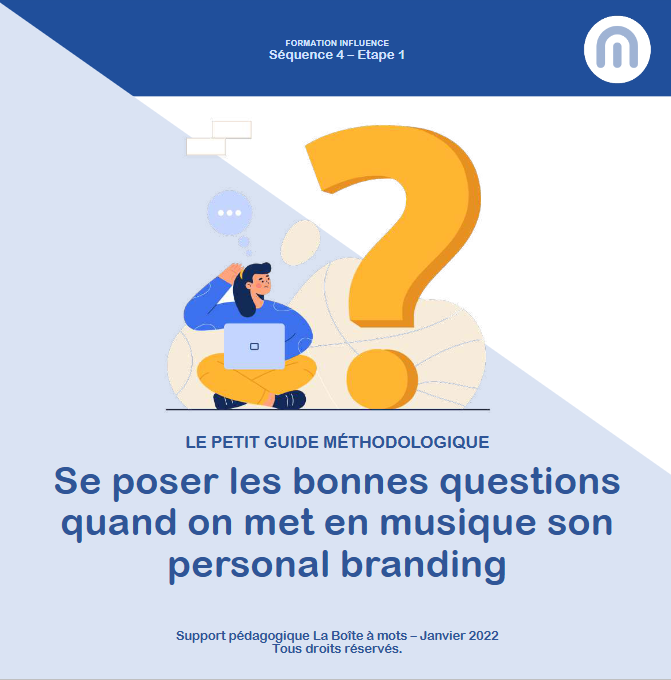 Exemple de kit de branding personnel créé pour définir une identité visuelle, une ligne graphique et une présence de marque cohérente.